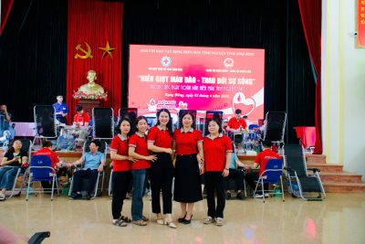 HIẾN GIỌT MÁU ĐÀO- TRAO ĐỜI SỰ SỐNG